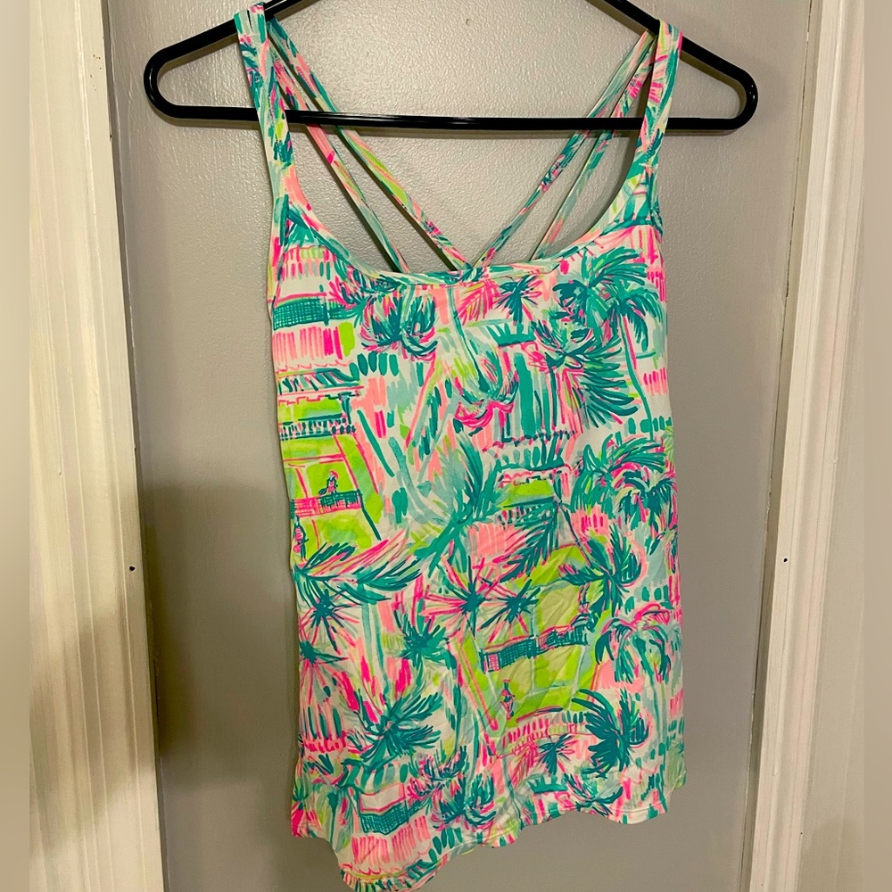 Lilly Pulitzer Luxletic Tank Top NWOT Size S